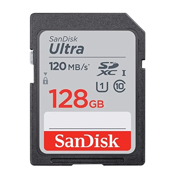 کارت حافظه سن دیسک  SDXC مدل Ultra کلاس 10 استاندارد UHS-I U1 سرعت 120MBps ظرفیت 128 گیگابایت
